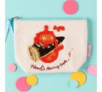 Japan Studio Ghibli Howl's Moving Castle Embroidery Pouch Calcifer