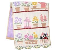 Japan Studio Ghibli Kiki's Delivery Service Asciugamano viso in cotone "Fiore...
