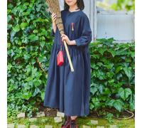 Japan Studio Ghibli KiKi's Delivery Service Camicia a 2 Vie Abito Witch's Ess...