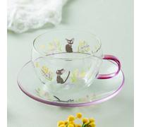Japan Studio Ghibli KiKi's Delivery Service Cup and Saucer Flower Bouquet Series