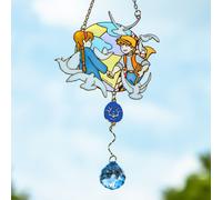 Japan Studio Ghibli Laputa Castle in the Sky Sun Catcher stile vetro colorato