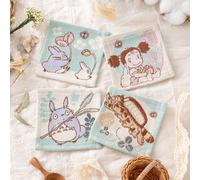 Japan Studio Ghibli My Neighbor Totoro Coaster Set di 4 "Botanical Garden"