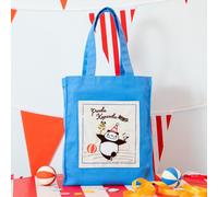 Japan Studio Ghibli Panda Borsa Go Panda Color blu "The Rainy Circus" nuova
