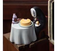 Japan Studio Ghibli Spirited Away Accessory Case No-Face "Tea Time"