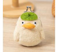 Japan Studio Ghibli Spirited Away Gamaguchi Fluffy Mini Pouch Otori-Sama nuovo