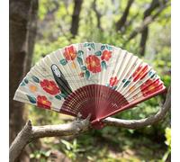 Japan Studio Ghibli Spirited Away Ventilatore Pieghevole Senza Faccia "Camellia"