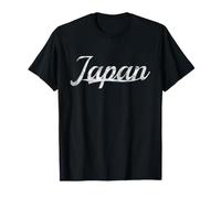 Japan Vintage Inspired Throwback Style Varsity Classic Maglietta