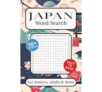 Japan Word Search Puzzle Book: Word Searches with Easy to Read print about Japan, Mount Fuji’s Homeland, the Samurai Country and More | 6x9 inches, ... Vacations, Holidays and Free Times **Autor:**