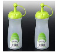 JapanBargain 3269x2 Japanese Squeeze Bottle Squirt Condiment Bottles