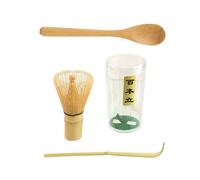 JapanBargain 4727 Matcha Whisk Set Japanese Chasen Bamboo Whisk Tea S