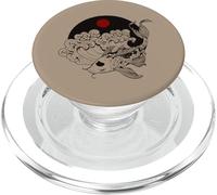 Japanese Aesthetic Vaporwave Sad Eboy Carp Koi Fish PopSockets PopGrip per MagSafe