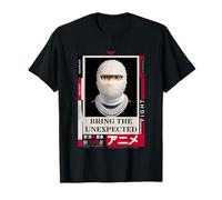 Japanese Anime Character with Fur Mask Bring The Unexpected Maglietta