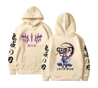 Japanese Anime Graphic Hoodie | Long Sleeve Pullover Sweatshirt | Unisex Casual Cotton Blend (Sì,L)