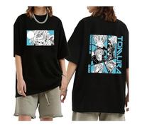 Japanese Anime My Hero Academia T-shirt Boku No Hero Academia Summer Short Sleeve T-shirt Nera Allentata Manga Graphic Tops (L,color 05)