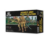 Warlord Games Plotone di fanteria dell'esercito giapponese, scala 28 mm, miniature in plastica per miniature di Bolt Action altamente dettagliate della seconda guerra mondiale