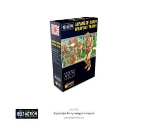 JAPANESE ARMY WEAPONS TEAMS Bolt Action miniature esercito giapponese 2a guerra