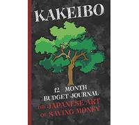 Japanese Art Publishing Kakeibo 12 - Month Budget Jornal (Tascabile)