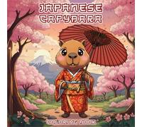 Japanese Capybara Coloring Book: Relaxing Kawaii Capy pet in Japanese Vibe, A Cute Gift for Animals and Japan Lovers