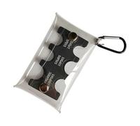 Japanese Coin Holder, Coin Dispenser Hard Case, 5.51x3.15 Inches 6 Slot Portable Sorter Pouch for Shopping, Wallet, Women, Purse, Travel, Outdoor, Men, Secure Storage, Lightweight Design