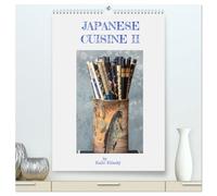 Japanese Cuisine II (hochwertiger Premium Wandkalender 2026 DIN A2 hoch), Kunstdruck in Hochglanz: Japanische Küche von Dashi-Brühe bis Yuzu-Frucht