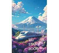 Japanese Eki Stamp Book: Passport-Sized Book for Japan Train Station Stamps 駅 ス タ ン プ: Eki Stampu JR