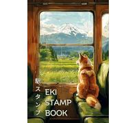 Japanese Eki Stamp Book: Passport-Sized Book for Japan Train Station Stamps: Eki Stampu JR: RIGHT TO LEFT VERSION