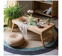 Japanese Floor Table, Low Altar Table for Meditation, Tatami Coffee Table, Small Tea Table for Floor Sitting, for Dining & Spiritual Practices