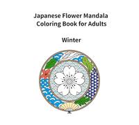 Japanese Flower Mandala Coloring Book for Adults