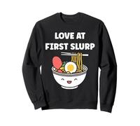 Japanese Food Funny Ramen Quote Love at First slurp Felpa
