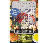 Japanese Food Word Search Book: A Culinary Puzzle Journey Through the Flavors of Japan