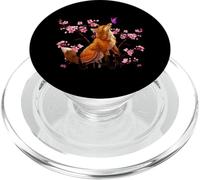 Japanese Fox Cherry Blossom Flower Sakura PopSockets PopGrip per MagSafe