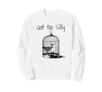 Japanese Funny Meme, Goose Got Too Silly Felpa