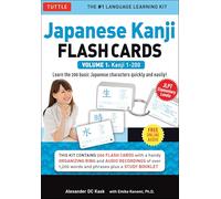 Japanese Kanji Flash Cards Kit: Kanji 1-200: JLPT Beginning Level: Kanji 1-200: JLPT Beginning Level: Learn 200 Japanese Characters Including Native ... Sample Sentences & Compound Words: Volume 1