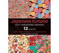 Tuttle Studio Japanese Kimono Gift Wrapping Papers - 12 Sheets (Tascabile)
