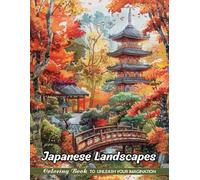 Japanese Landscapes: Christmas Coloring Books with Japanese Landscapes for Stress Relief and Relaxation (Coloring for Kids & Adults)