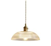 Japanese Light Luxury Chandelier Glass Lampshade Pendant Lamp, E27 Screw Lighting, Adjustable Hanging Wire Ceiling Light(C)