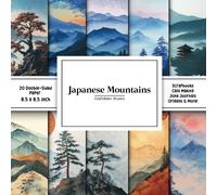 Japanese Mountains scrapbook paper: Decorative Double Sided Craft Paper For Card Making, Origami & DIY Projects