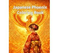 Japanese Phoenix Coloring Book