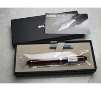 Japanese PLATINUM #3776 CENTURY BOURGOGNE PNB-15000 14K M-nib with Converter