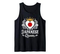 Japanese Queen Japan Flag Proud Japanese Woman Canotta