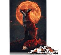 Japanese Red Fox Jigsaw Puzzle Impossible 1000Pcs Decorazione Per La Casa. Giochi Rilassamento E Intelligence Per Adulti E Ragazzi Da 14 Anni 1000pcs (38x26cm)