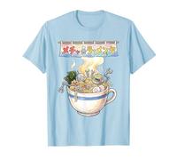 Japanese Retro 90s Mecha Warrior Meka Roboto Ukiyo-E Ramen Maglietta