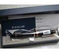 Japanese Sailor Professional Gear Realo Black 21K Broad-nib 11-3926-620 nuovo