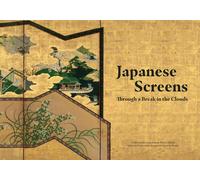 Japanese Screens: Through a Break in the Clouds-Christin, Anne-Marie-Copertina r