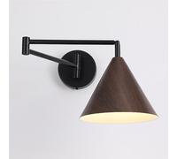 Japanese Simple Metal Adjustable Wall Sconces Geometry Creative E26/E27 Base Lighting Indoor Iron Lamps for Bedroom Living Room Stairs