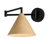 Japanese Simple Metal Adjustable Wall Sconces Geometry Creative E26/E27 Base Lighting Indoor Iron Lamps for Bedroom Living Room Stairs