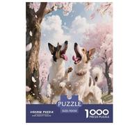 Japanese Spitz 1000 Pezzi Qualità Premium Colore Cute Pets Regalo Giocattolo Colorato Per La Famiglia Per Adulti E Bambini Da 12 Anni Puzzle 70x50cm/1000pcs