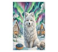 Japanese Spitz Puzzle 1000 Pezzi Giochi Da Tavolo Per Serate Cute Pet Animals Divertimento in Gruppo Rilassamento E Convivialità Regalo Per Amici 1000 PCS