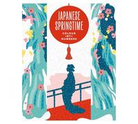Japanese Springtime: Colour by Numbers /anglais: A Sophisticated Colour-by-Numbers Book for Adults