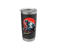 Japanese Style Art Ninja Macaco Macachi Bicchiere termico in acciaio inox doppia parete
